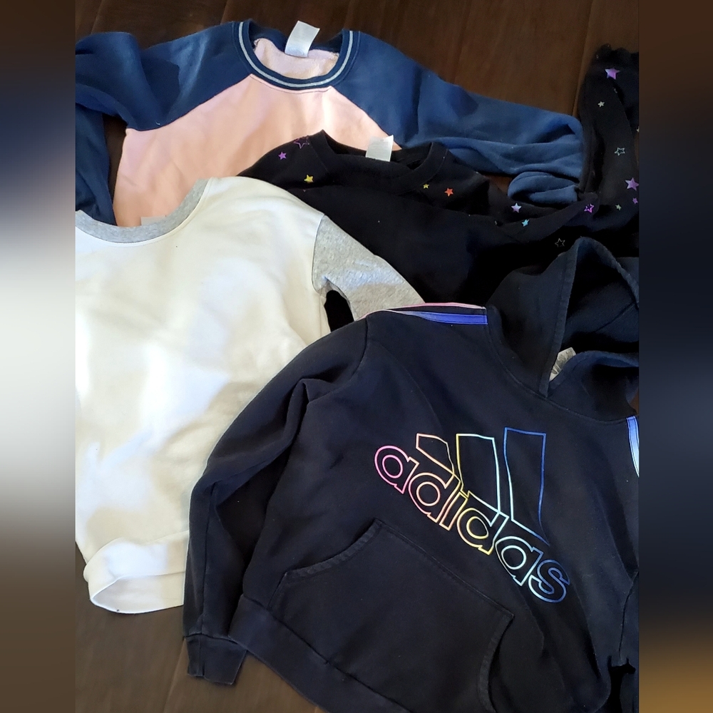 Girls sweatshirts size 10-12
